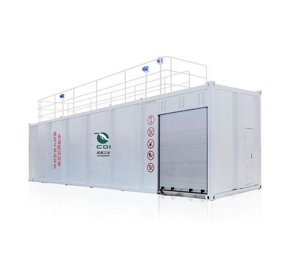 CDI-D31 20ft 40ft Explosion Proof Skid Mounted Container Mobile Gas Station