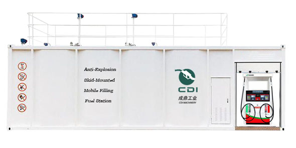 NEW!!!20ft 40ft Explosion Proof Skid Mounted Container Mobile Gas Station